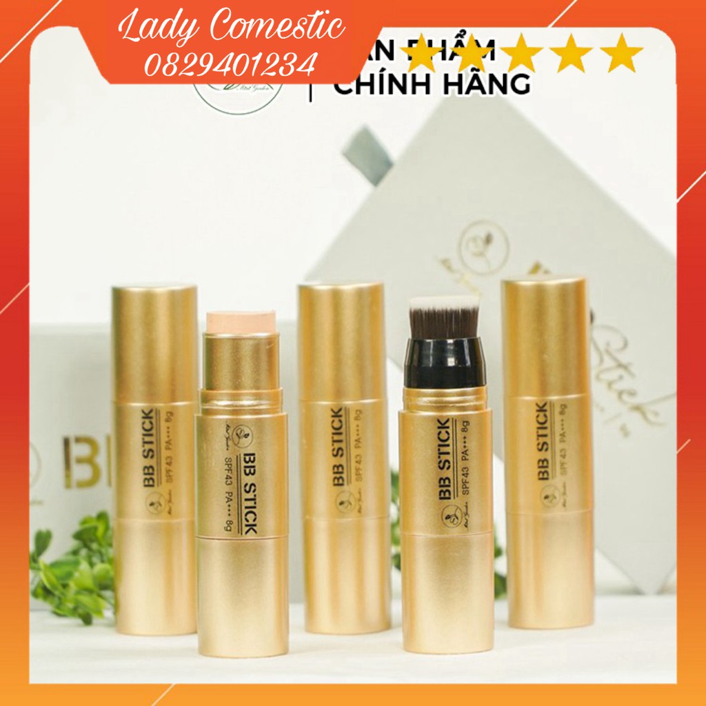 [HÀNG CHÍNH HÃNG] Kem Nền BB Stick Mini Garden SPF 43 PA+++ Dạng Thỏi 8G PV996