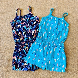 Jumpsuit gap bé gái chất cotton jumpsuit dư xịn Gap