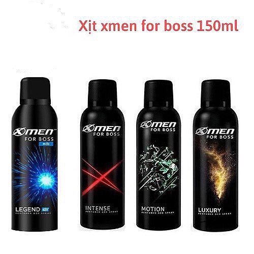 Xịt khử mùi X-Men For Boss 150ml