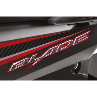 DECAL TEM CHỮ BLADE DÁN SUỜN XE WAVE BLADE MỚI