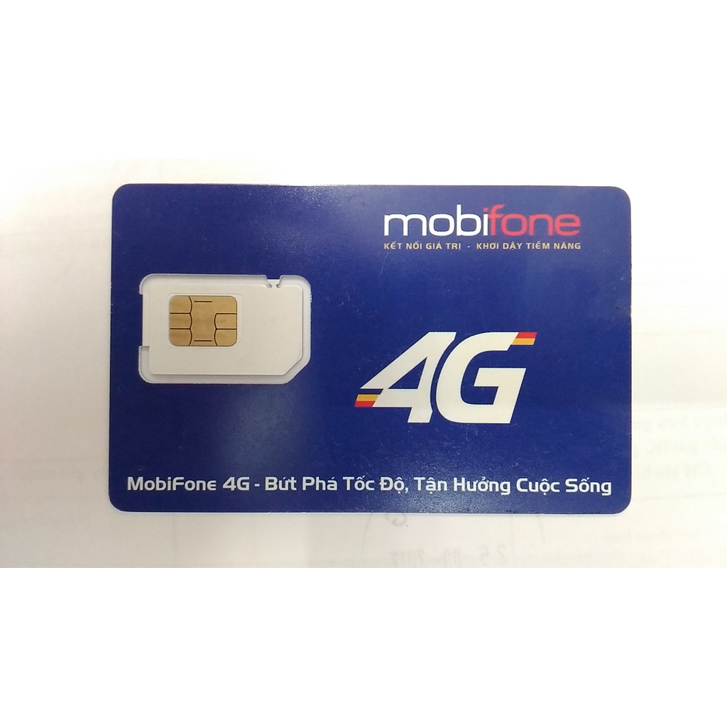 Sim Mobifone trả trước tứ quý 8888, năm sinh thần tài, lộc phát