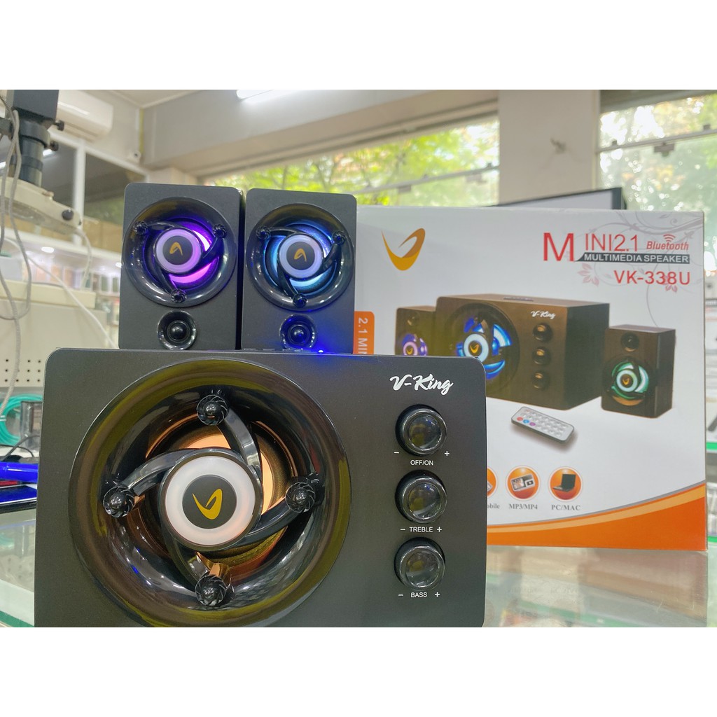 Loa Vi Tính -Full LED siêu đẹp - âm thanh cực hay