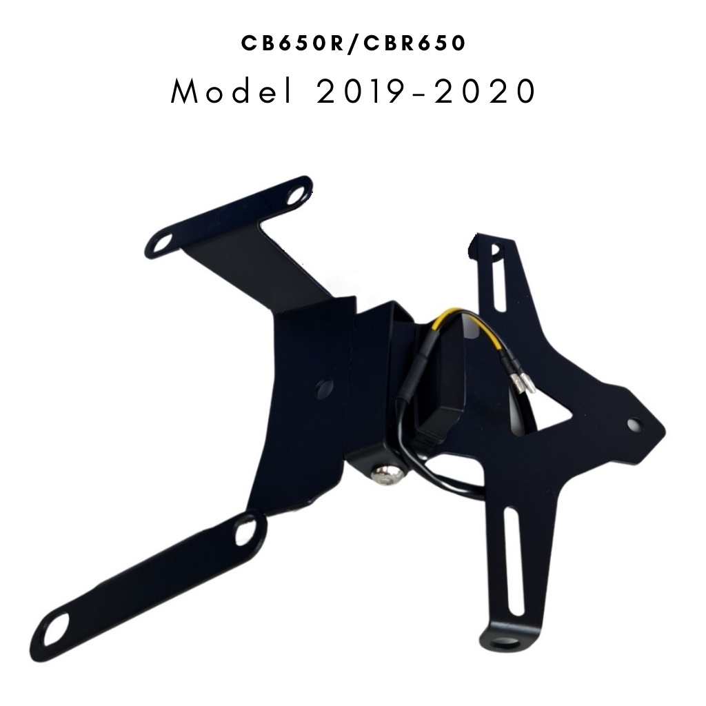 Đuôi gắn biển số CBR650/CB650r  gập 2 chiều Chính hãng Mbiker