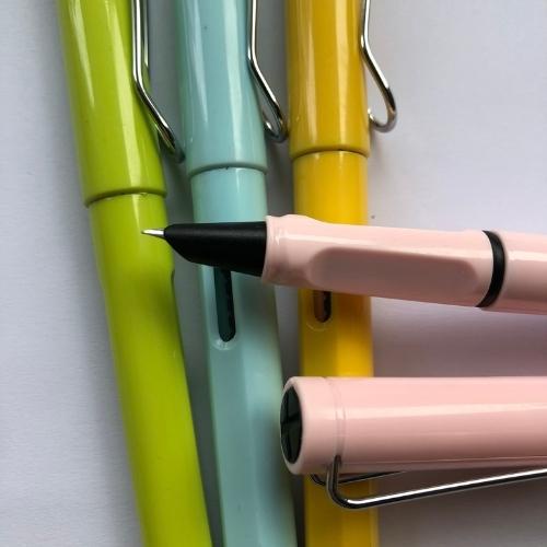 Bút Máy - Bút Mực Xóa Được Thân Nhỏ - Ngòi Mài - Ống Mực Xóa Được cỡ 3.4