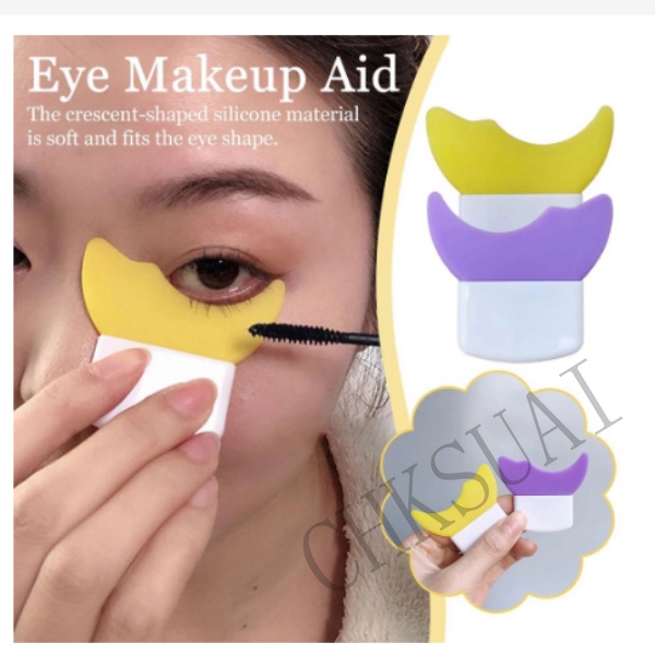Bút Kẻ Mắt / Mascara 4 Trong 1 Bằng Silicon Mềm Có Thể Tái Sử Dụng Cho Người Mới Bắt Đầu