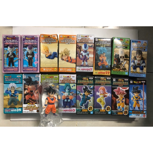 Mô hình Dragonball- wcf new và 2nd như hình