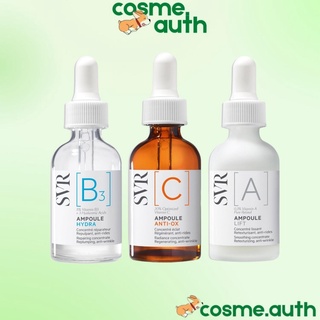 Tinh Chất SVR [A] Ampoule Lift / SVR [B3] Ampoule Hydra / SVR [C] Ampoule Anti-Ox 30ml