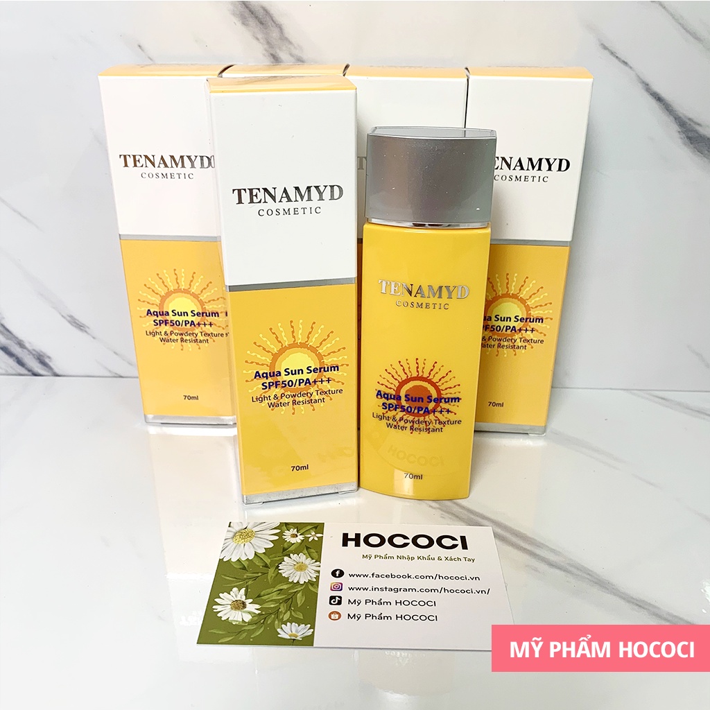 ✅ Tinh Chất Chống Nắng Tenamyd SPF 50/PA+++ Aqua Sun Serum 70mL