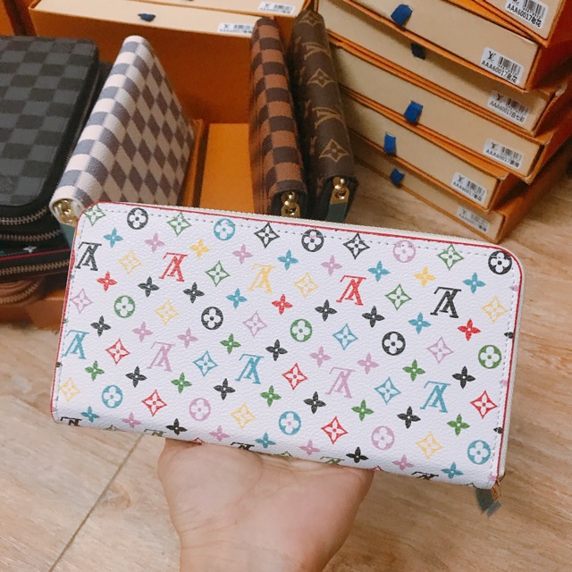 Ví Dài Dây Kéo Cầm Tay Full Box  Rosabeli