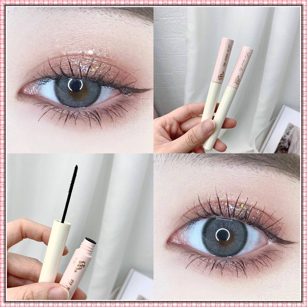 Mascara Vỏ Màu Hồng Siêu Mỏng Lâu Trôi