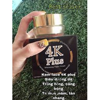 KEM DƯỠNG TRẮNG DA MẶT NHÂN SÂM 4K PLUS