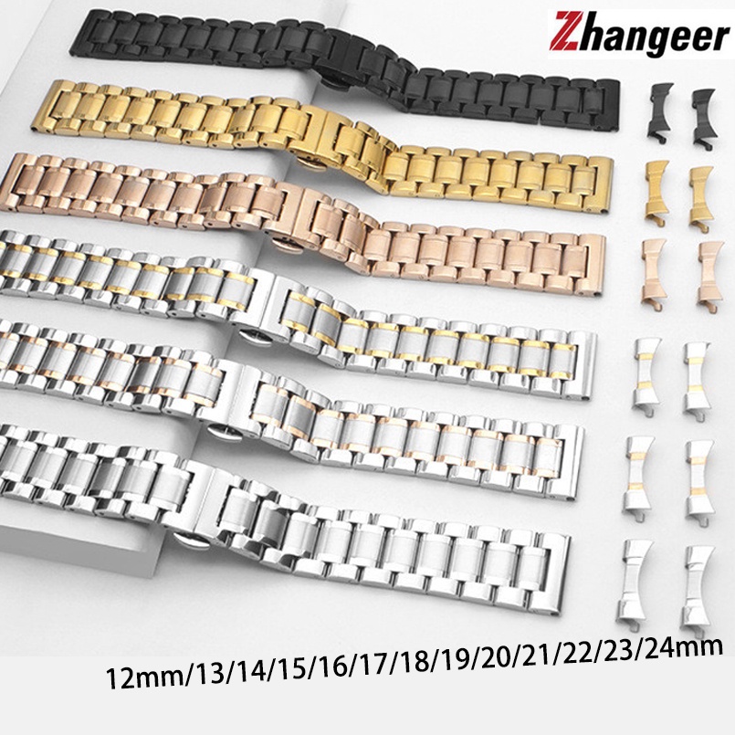 Vòng Tay Bằng Thép Không Gỉ 14mm 16mm 17mm 18mm 19mm 20mm 21mm 22mm 23mm 24mm
