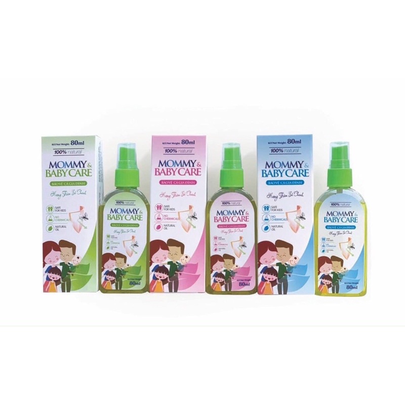 Xịt chống muỗi mommy &amp; baby care (sỉ, lẻ)