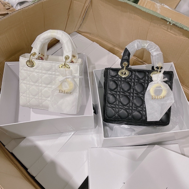 Dior 5 ô da bóng , lì fullboxx tang bạc