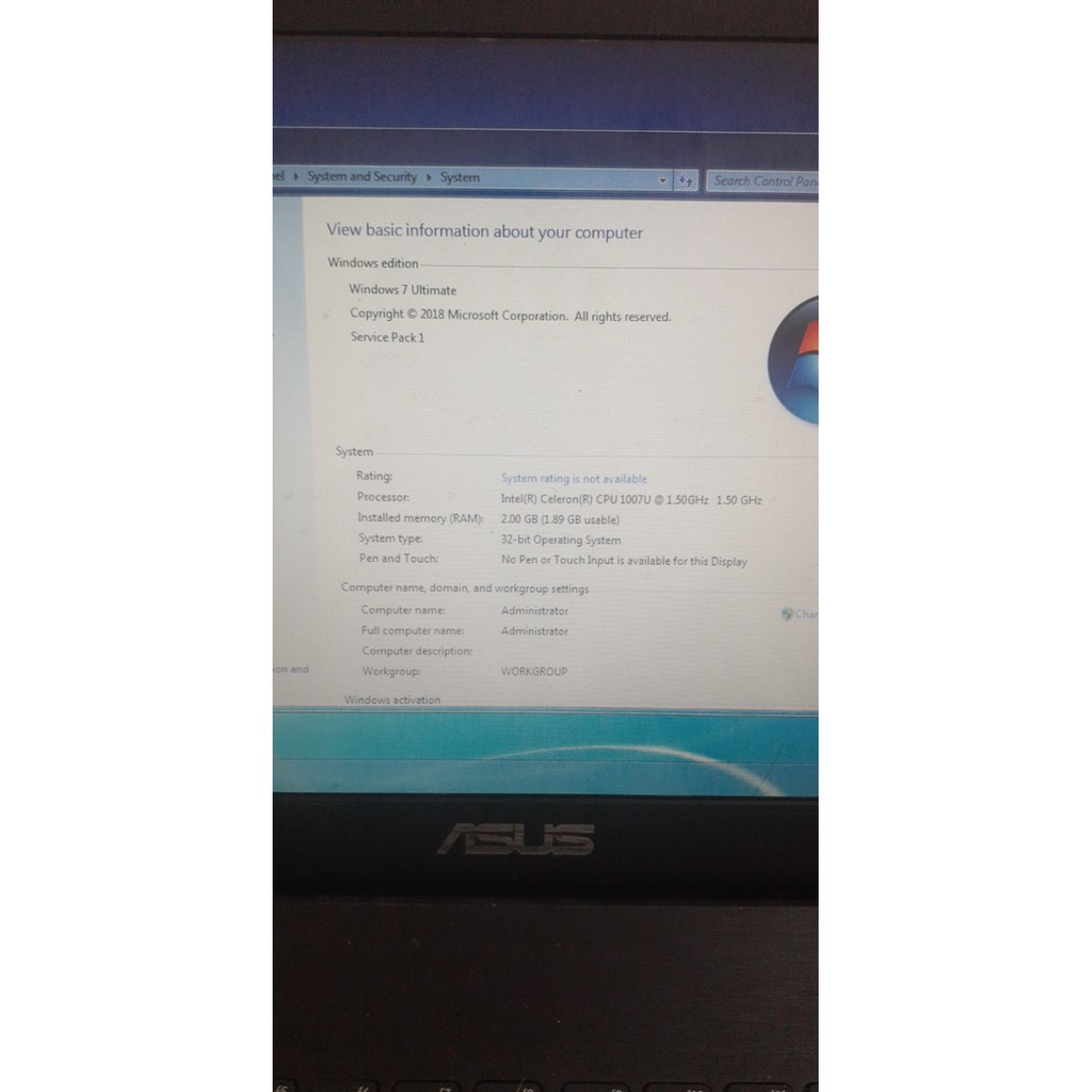 Laptop Asus X451C