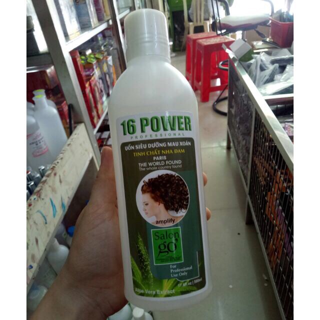 Thuốc uốn lạnh nha đam 16 Power