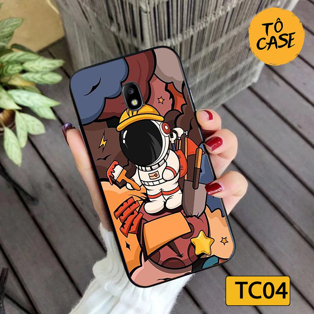 Ốp lưng điện thoại Samsung J2 Pro / J3 Pro / J5 Pro / J7 Pro / J7 Plus in hình phi hành gia vũ trụ cá tính hot nhất năm