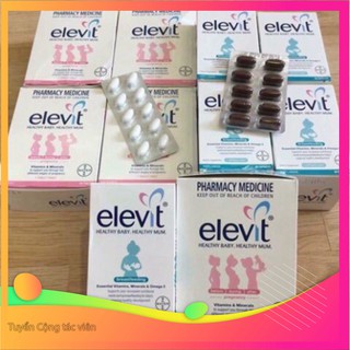 SIÊU PHÂM GIẢM MẠNH Vitamin Bầu Elevit bổ sung Vitamin cho mẹ mang thai SIÊU PHÂM GIẢM MẠNH
