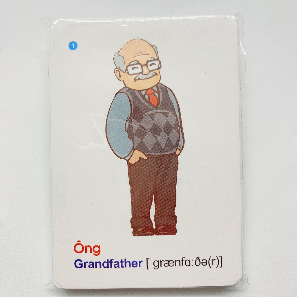 Bộ thẻ học FLASH CARD 16 chủ đề song ngữ Anh - Việt (có phiên âm) 416 thẻ giúp bé làm quen với thế giới xung quanh