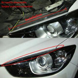 2x Sequential LED Strip Turn Signal Switchback Indicator Daytime Running Lights