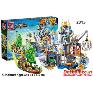 Đồ chơi lắp ráp Enlighten 2315 - Lắp ráp Tấn công thành trì 656 chi tiết