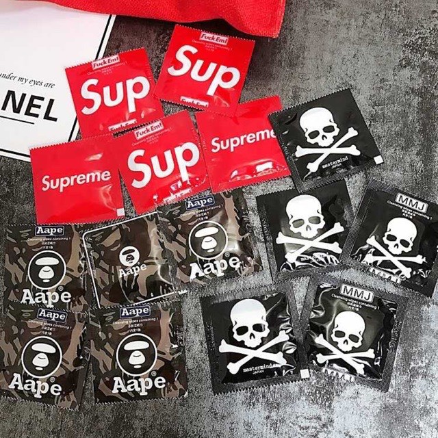 Khăn ướt Supreme Bape siêu rẻ lẻ rẻ như sỉ