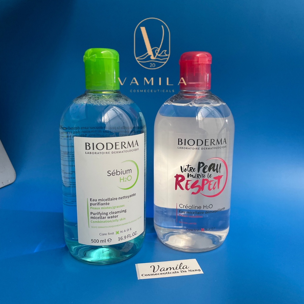 NƯỚC TẨY TRANG BIODERMA H2O LÀM SẠCH DA 500ML | BigBuy360 - bigbuy360.vn