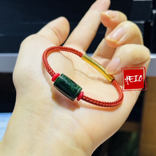 Vòng Tay Lu Thống CT ☯ Vòng Tay May Mắn ☯ Đá Phong Thuỷ Tài Lộc May Mắn Bình An