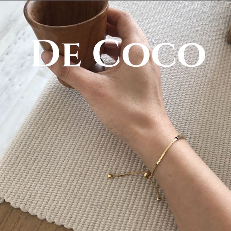 Vòng tay nữ, lắc tay gold bar De Coco decoco.accessories | BigBuy360 - bigbuy360.vn