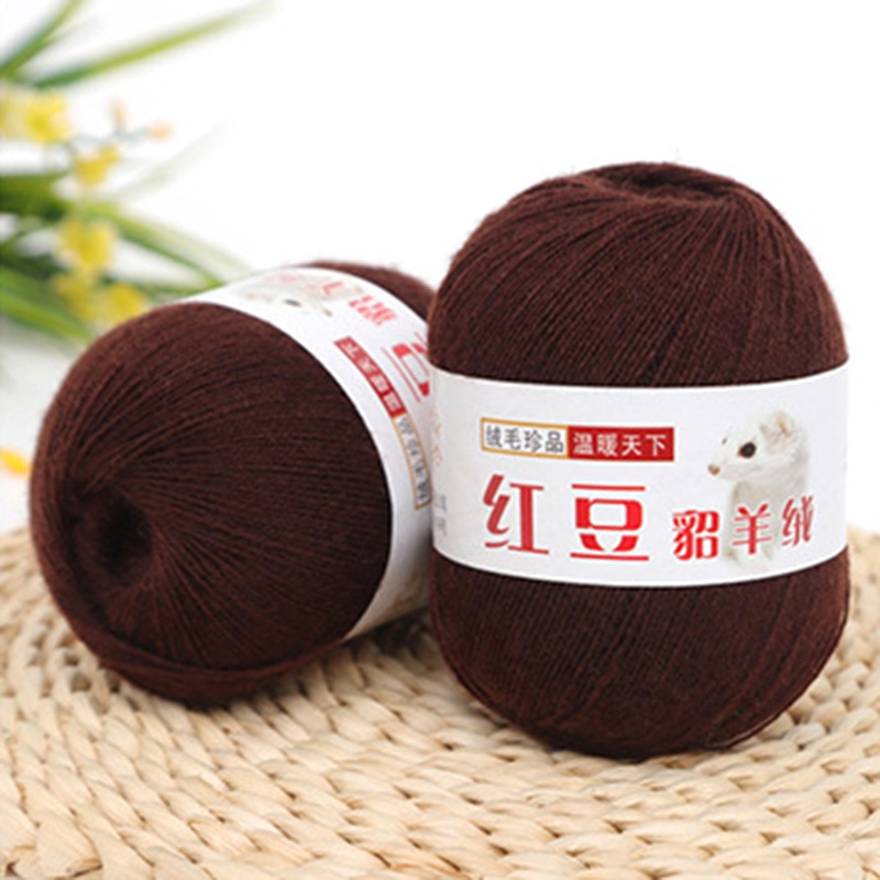 Cuộn Len Cashmere Mềm Mỏng Nhiều Màu Làm Đồ Thủ Công