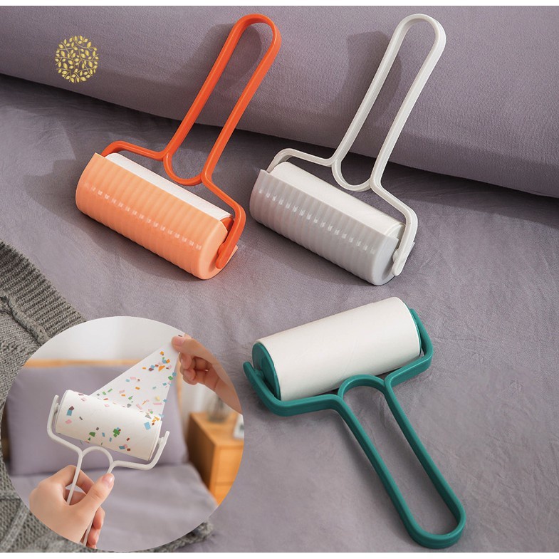 Cây Lăn Dính Bụi Trên Quần Áo Hoặc Lông Xơ Ga Giường Với Nhiều Màu Sắc