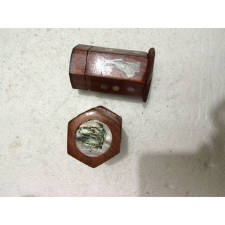 Lọ đựng tăm bằng gỗ