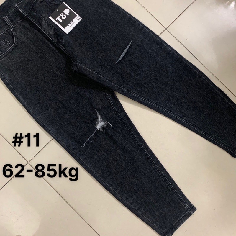 quần baggy bigsize nữ , quần jean bigsize đen lưng cao co giãn 4 chiều (mã #11) | BigBuy360 - bigbuy360.vn