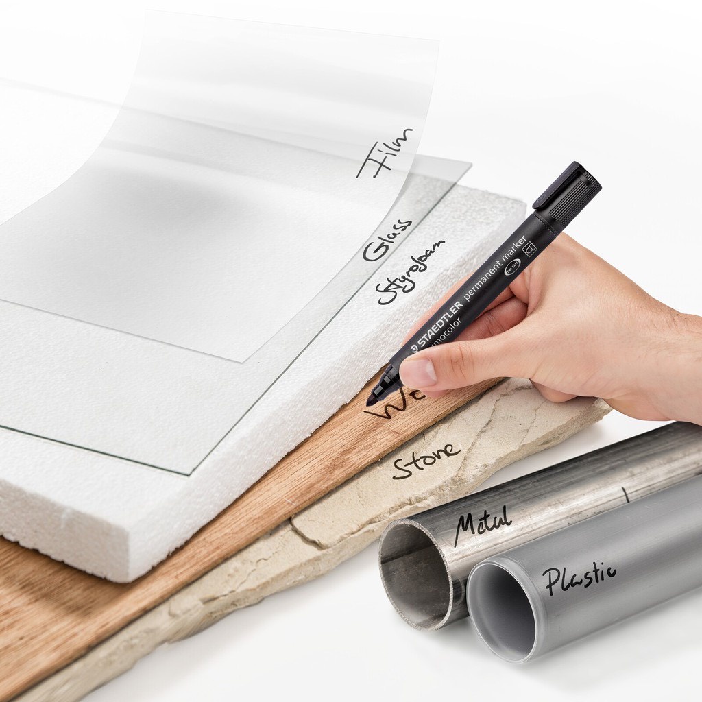 Bút dạ dầu STAEDTLER 352 viết trên mọi chất liệu nét 2.0mm