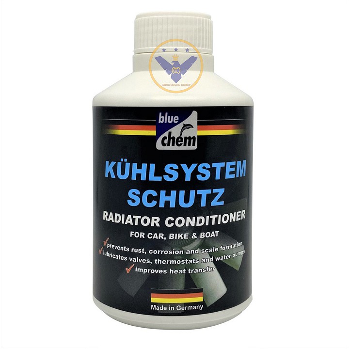 COMBO súc két nước + bảo dưỡng két nước làm mát xe ô tô Bluechem Radiator Conditioner