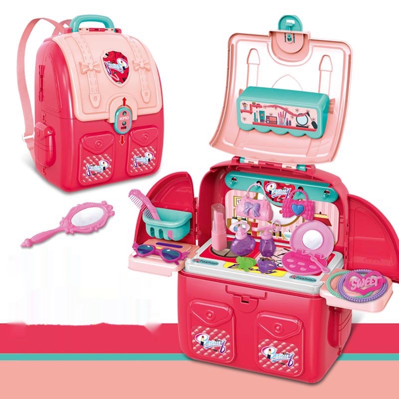 Đồ chơi cho bé balo 2in1 kèm các phụ kiện nhập vai (BBTOYS: 57)