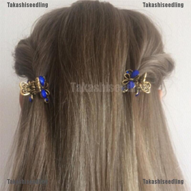 Kẹp Tóc Hình Bướm Phong Cách retro Xinh Xắn Cho Nữ