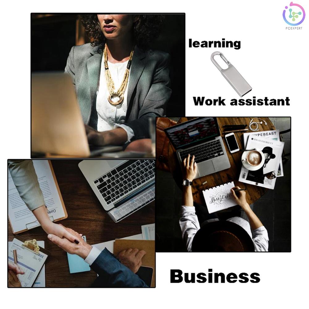 USB Flash Drive Metal High Speed and High Compatibility A Variety of Capacity Optional Learning and Working Assistant 128GB