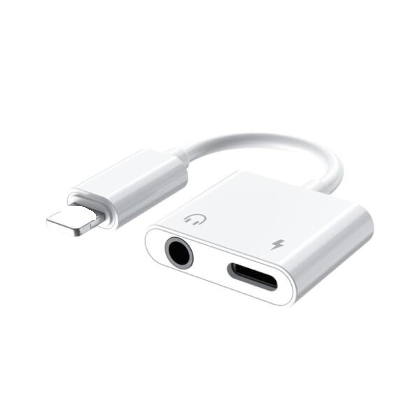 Đầu chuyển 2 in 1 - cho ip/tablet - ra cổng 3.5mm - Remax RL-LA07