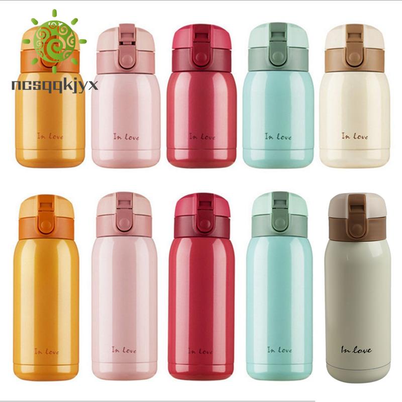 Bình giữ nhiệt bằng thép không gỉ nhỏ nhắn tiện lợi 200ml