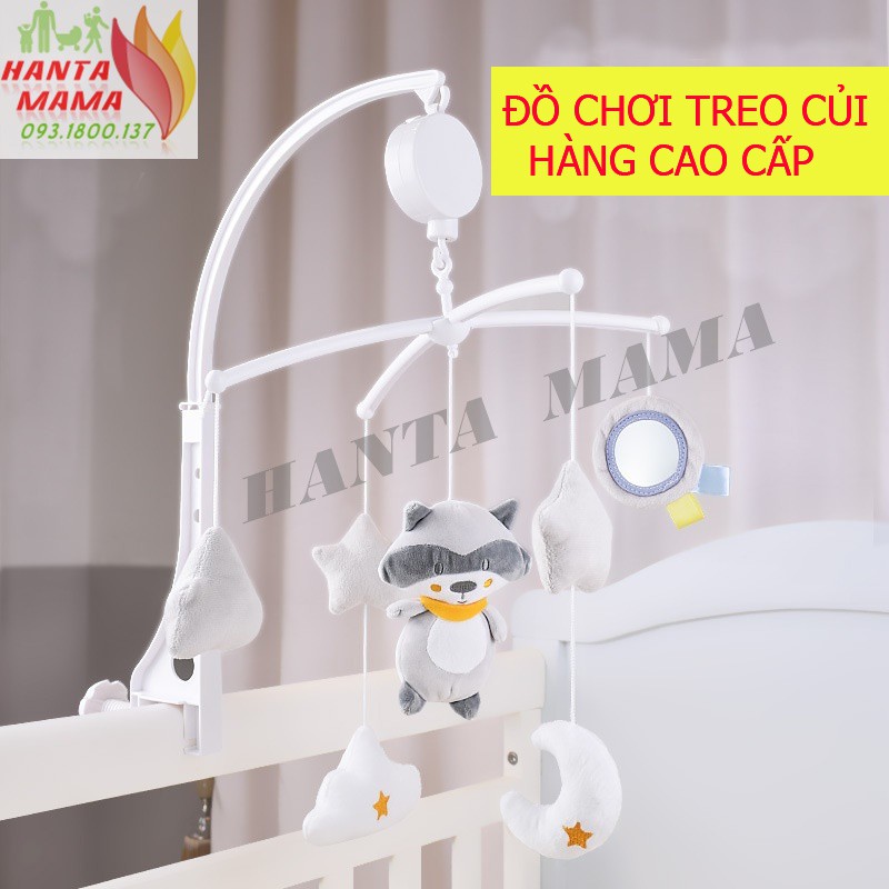 Đồ chơi treo nôi cũi phát nhạc Konig Kids (hàng xuất Mỹ), Bộ Treo Nôi Cho Bé