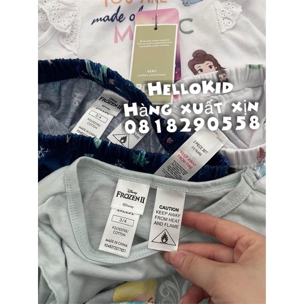B292 - Bộ 3 lỗ cánh tiên công chúa