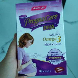 Viên Bổ Sung Vitamin Và Khoáng cho bầu Pregna Care DHA