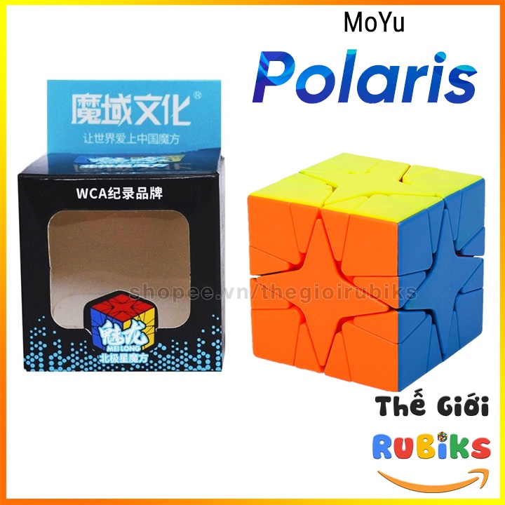 Rubik MoYu MeiLong Polaris Skewb Rubic Biến Thể 6 Mặt Siêu Khó. Đồ Chơi Thông Minh.