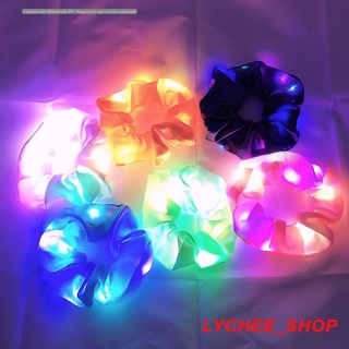 Scunchies Dây Buộc Tóc Cột Tóc Có Đèn Led Lấp Lánh -PK032- LYCHEE