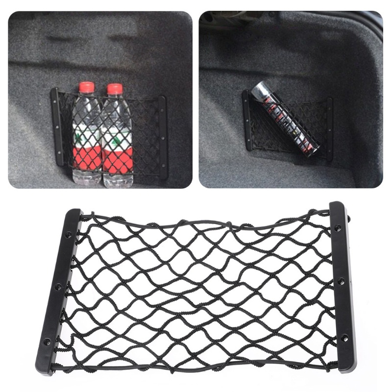 Túi Lưới Nylon Đựng Hành Lý Tự Động Thông Dụng Sắp Xếp Gọn Gàng Cho Xe Hơi