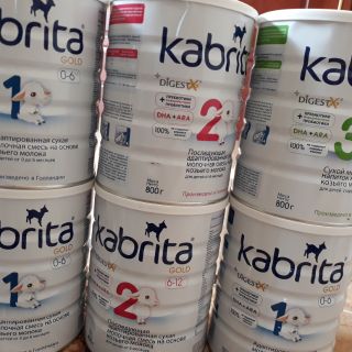 Sữa Dê Kabrita Nga số 3 800g - hàng xách tay