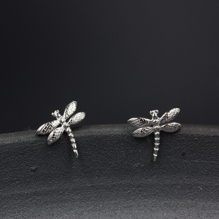 Bông tai Mini Dragonfly bạc Ý 925 Chuồn chuồn ngày mưa buồn - Florence by T