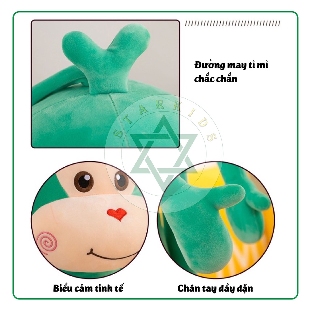 Thú bông chân dài, thú nhồi bông cute, gối ôm ngộ nghĩnh cao cấp cho bé