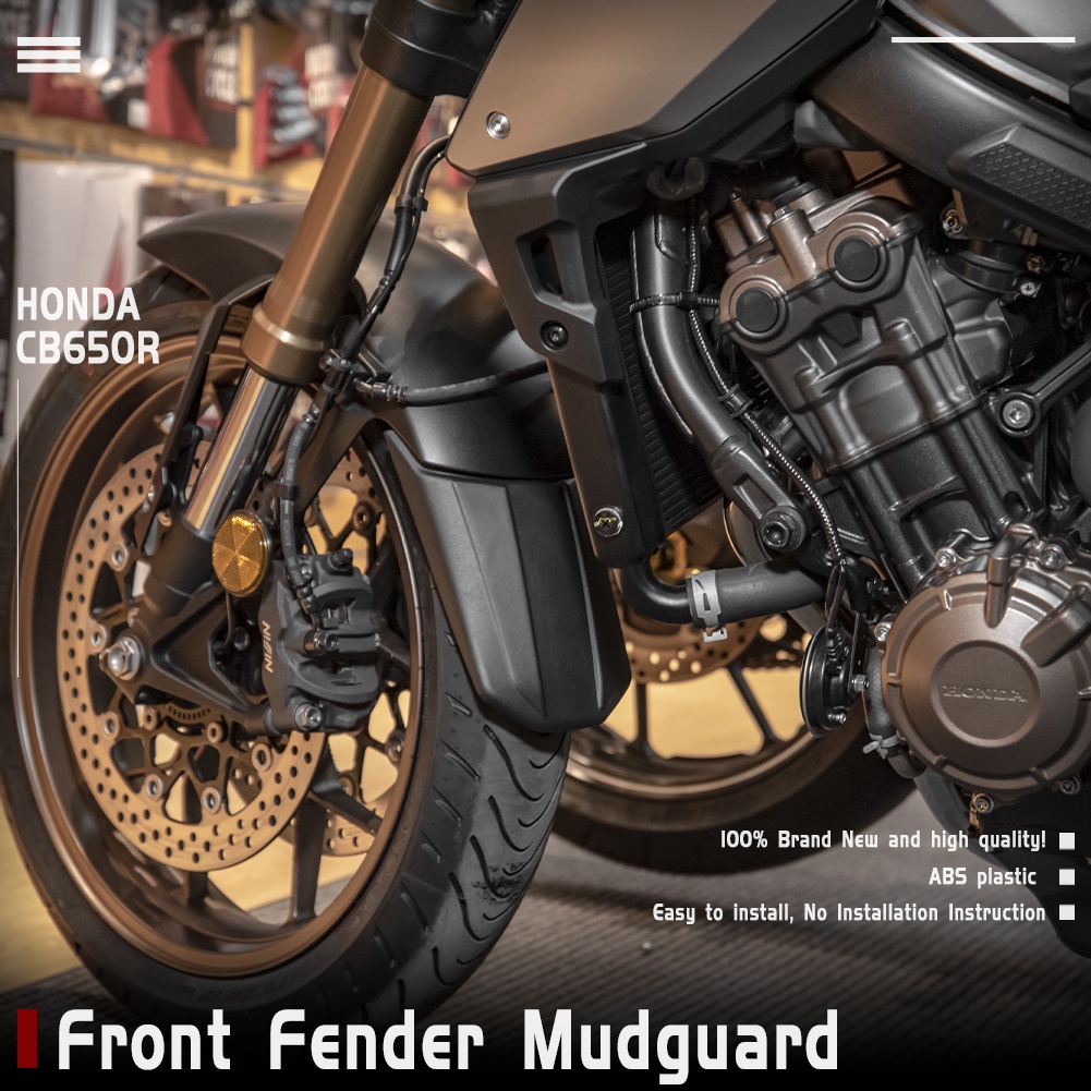 FENDER Tấm Chắn Bùn Mở Rộng Cho Xe Mô Tô 2019-2022 Honda CB650R CBR650R